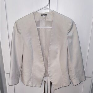Express Women's White Blazer Jacket